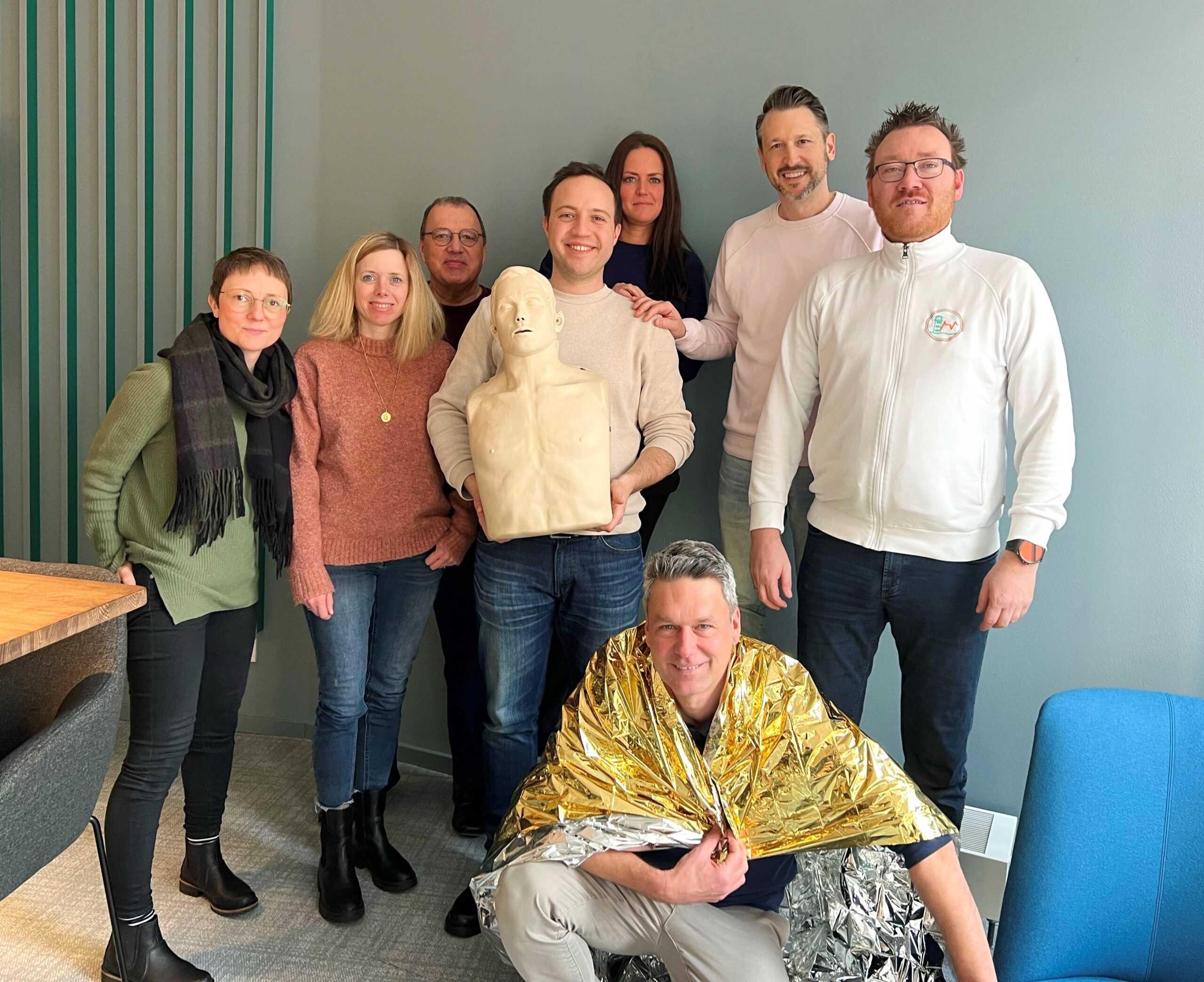 Erste-Hilfe-Kurs erfolgreich absolviert